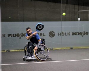 Gonzalo Germillac calienta motores para la Liga Nacional de Pádel en Silla de Ruedas con la mira puesta en la Selección