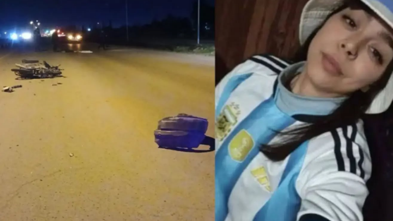 🚨 Identificaron a la mujer fallecida en el accidente de moto en Trelew