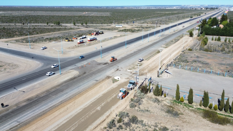 🚧 Avanza la última etapa de la Doble Trocha entre Trelew y Puerto Madryn