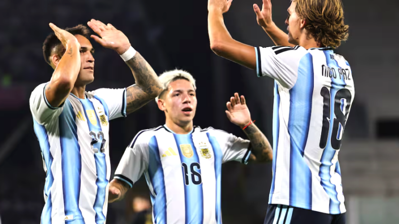 ⚽ ARGENTINA GOLEÓ A BURKINA FASO Y YA ESPERA EL ÚLTIMO TANGO DE LEO MESSI